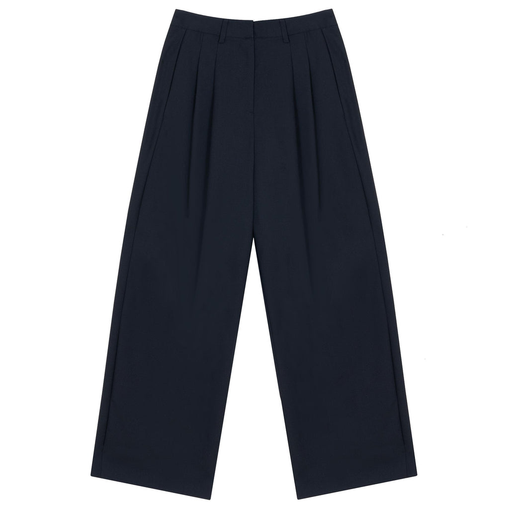 EMIN + PAUL Tailored Trousers - Navy