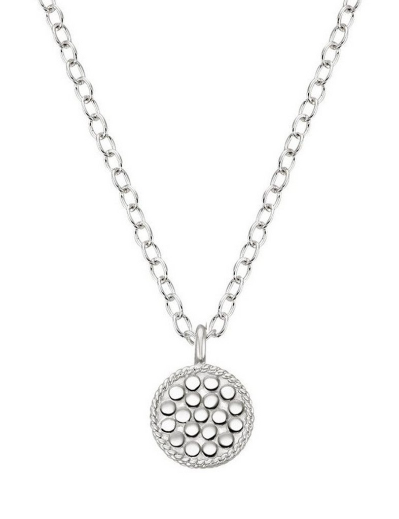Anna Beck Classic Small Disc Reversible Necklace - Gold & Silver