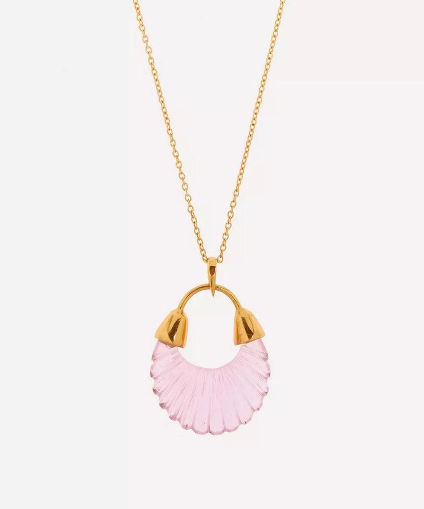 Shyla Etienne Soft Pink Necklace