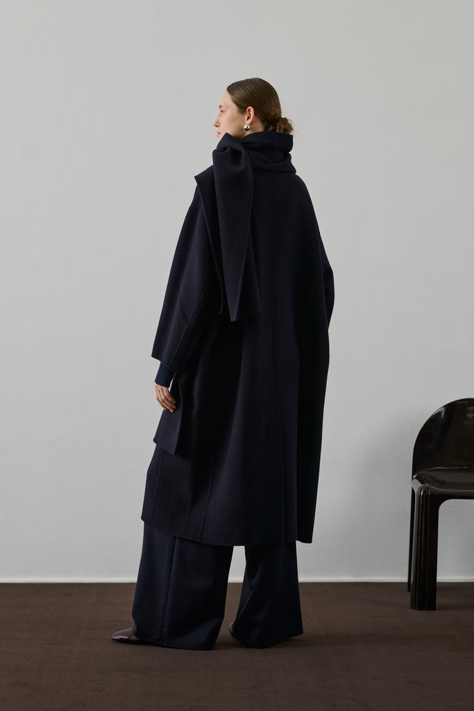 SOEUR FINN Coat - Deep Navy