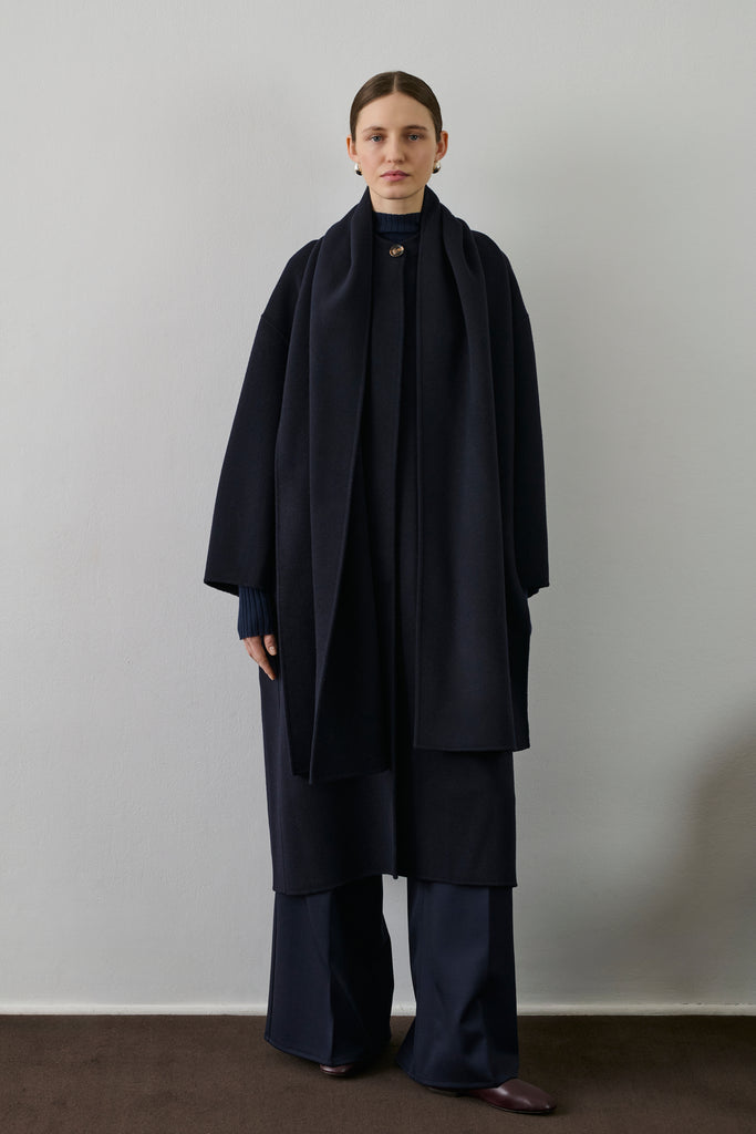 SOEUR FINN Coat - Deep Navy