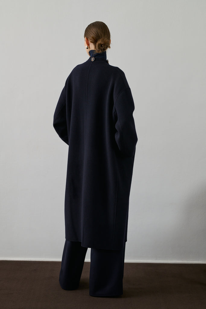 SOEUR FINN Coat - Deep Navy