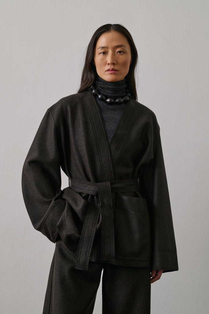 SOEUR BALME Jacket - Ebony Green