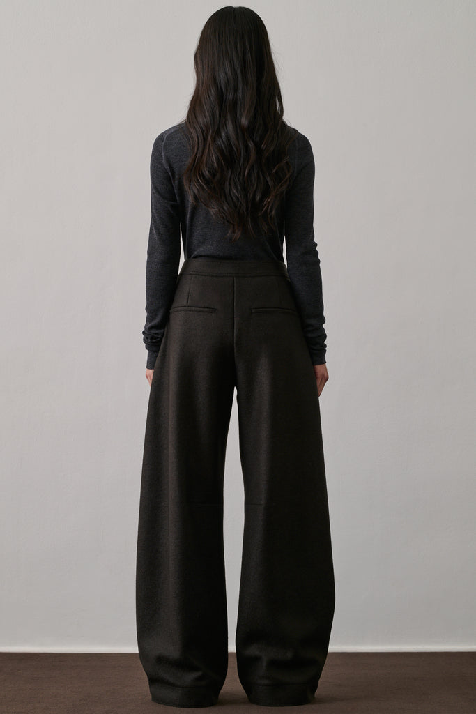 SOEUR GIBSON Trousers - Ebony Green