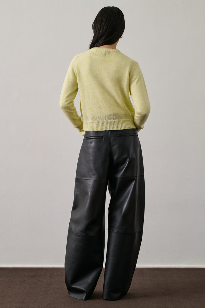SOEUR GRIFFITH Cardigan - Acid Yellow