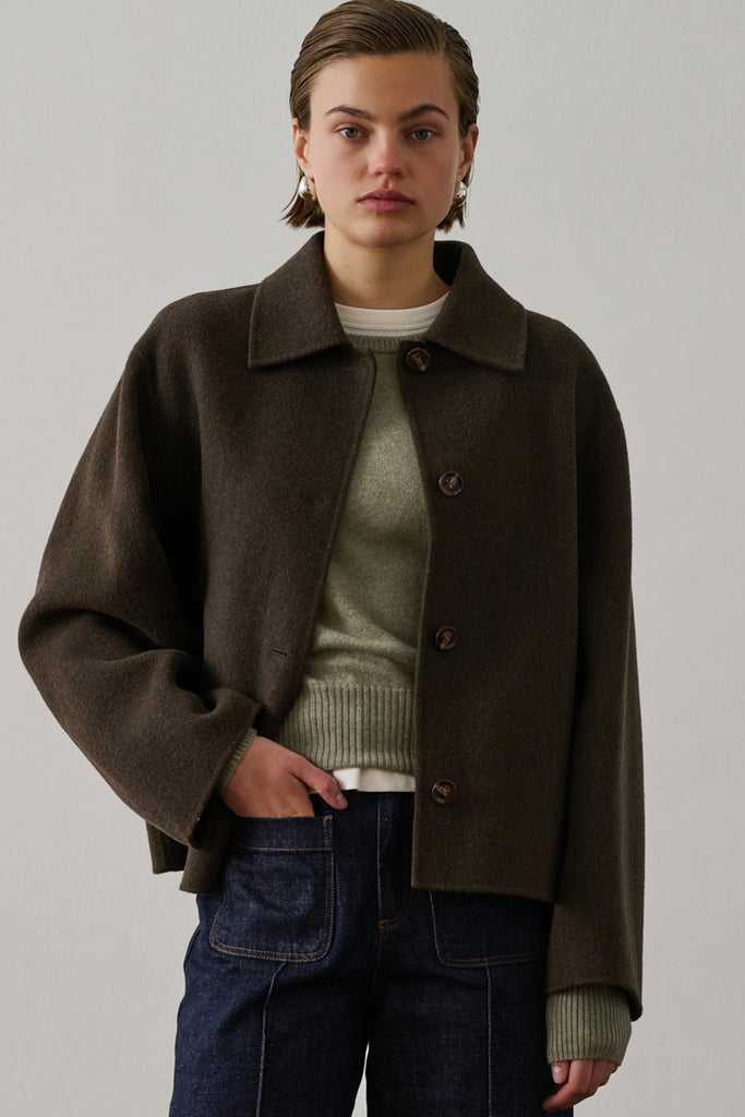 SOEUR GYODA Jacket - Brown Kaki