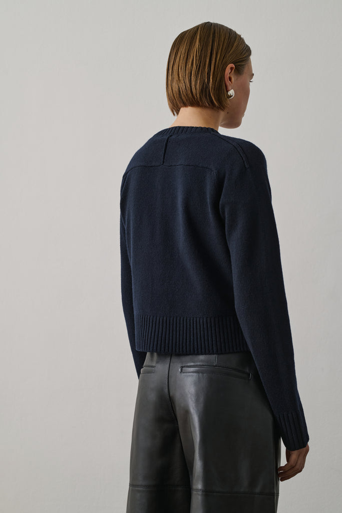 SOEUR VIRGINIA Cardigan - Navy