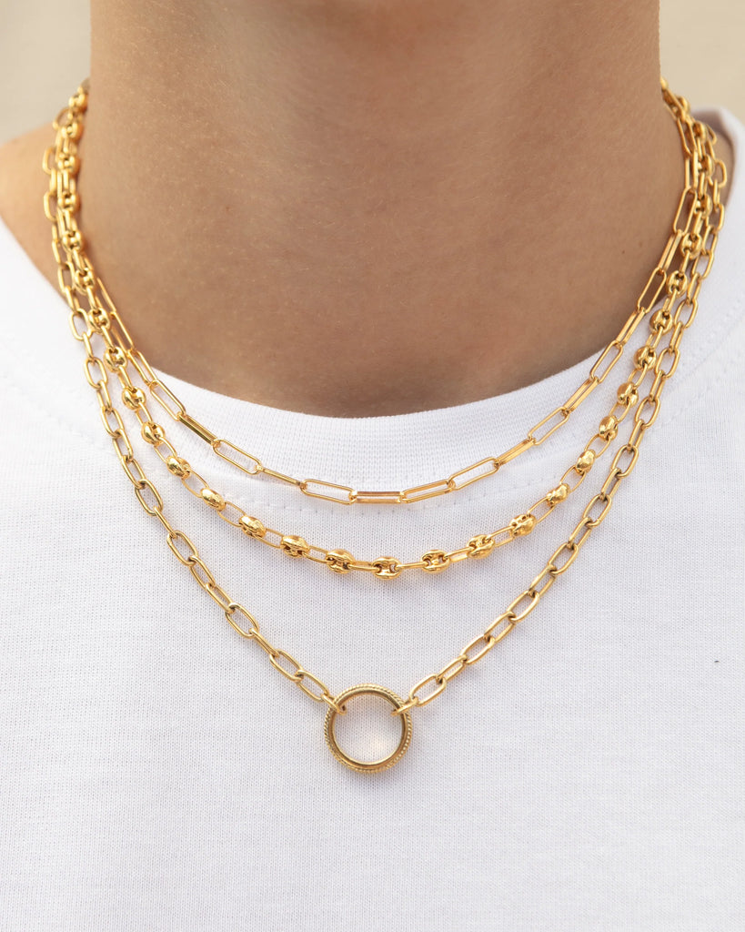 Anna Beck Open Chain Necklace - Gold