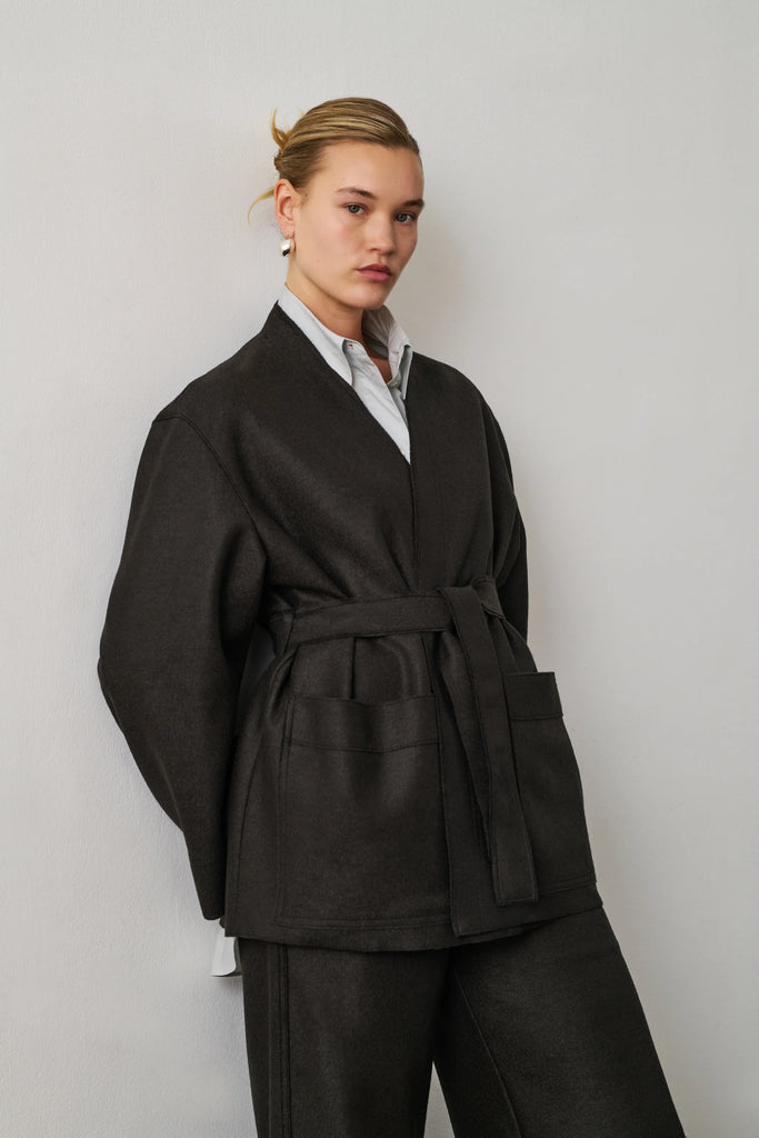 SOEUR BALME Jacket - Ebony Green