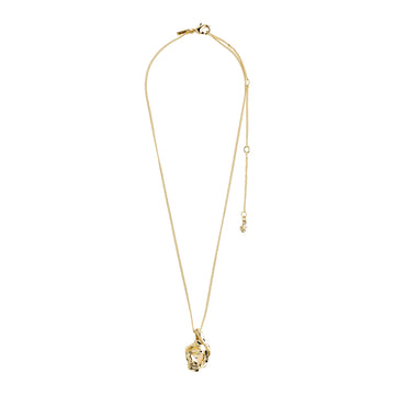 Pilgrim FLOW recycled pendant necklace gold-plated
