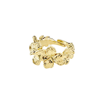 Pilgrim ECHO recycled ring gold-plated