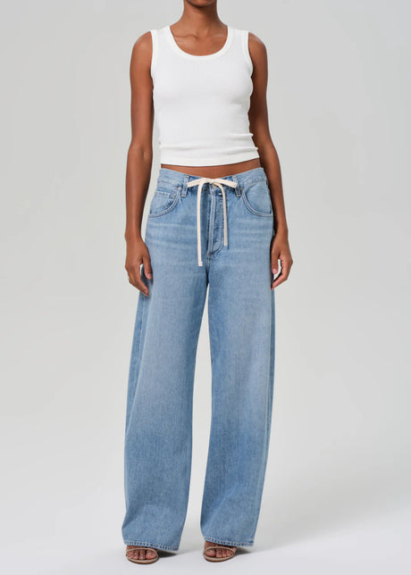 Citizens of Humanity Brynn Drawstring Trouser - Blue Lace