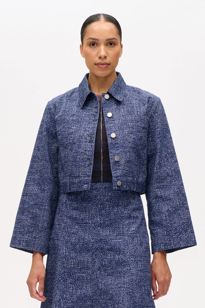 BAUM UND PFERDGARTEN Majsel Jacket - Printed Chunky Twill