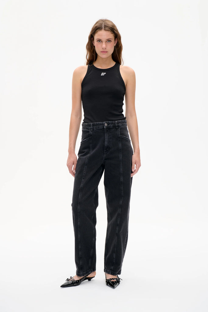 BAUM UND PFERDGARTEN NO 02 Jeans - Black Washed Denim