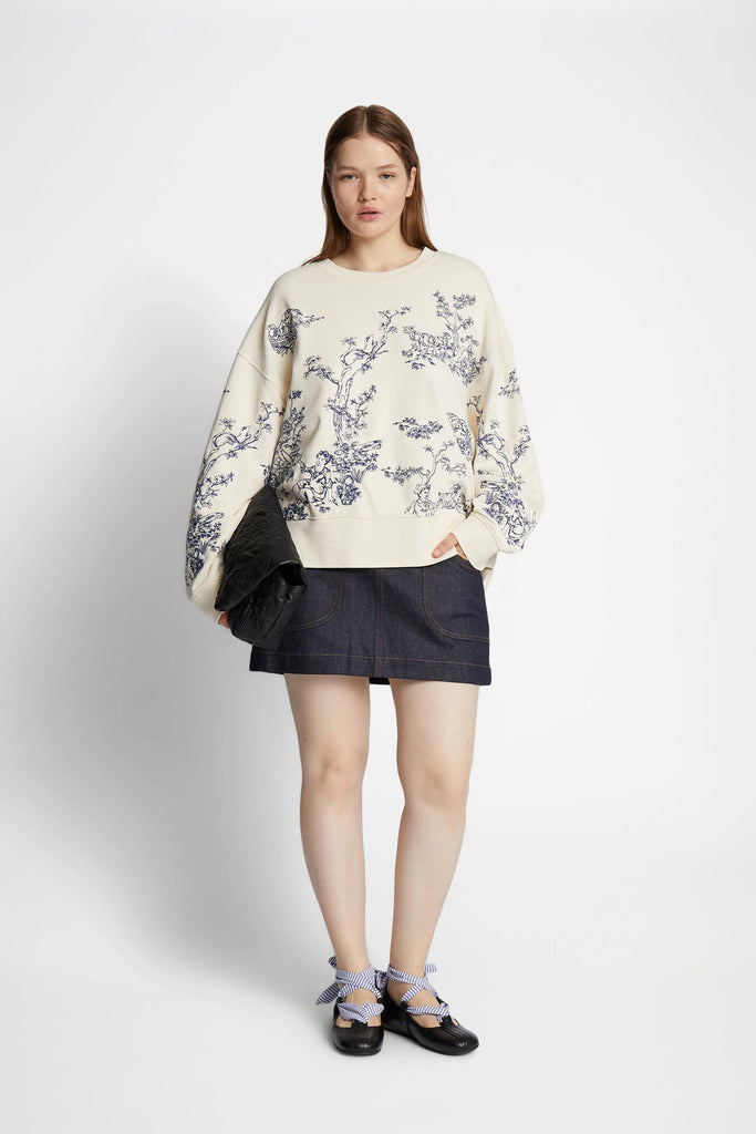 MUNTHE FRIEDE TOP - Creme