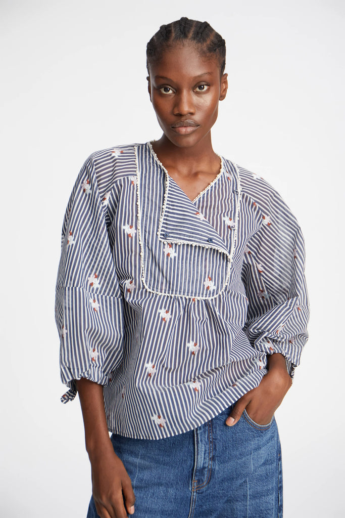 MUNTHE Pristina Top - Indigo
