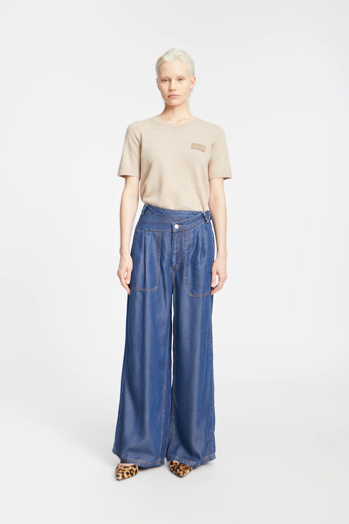 MUNTHE Payten Denim trousers - Indigo