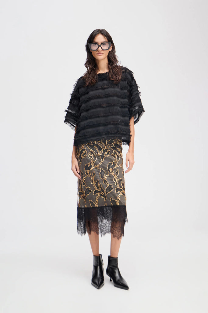 MUNTHE Lipona Top - Black