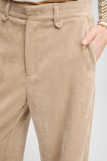 MUNTHE Lelouis Trousers - Latte