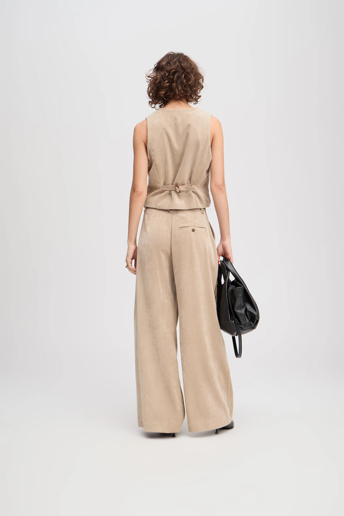 MUNTHE Lillian Vest - Latte