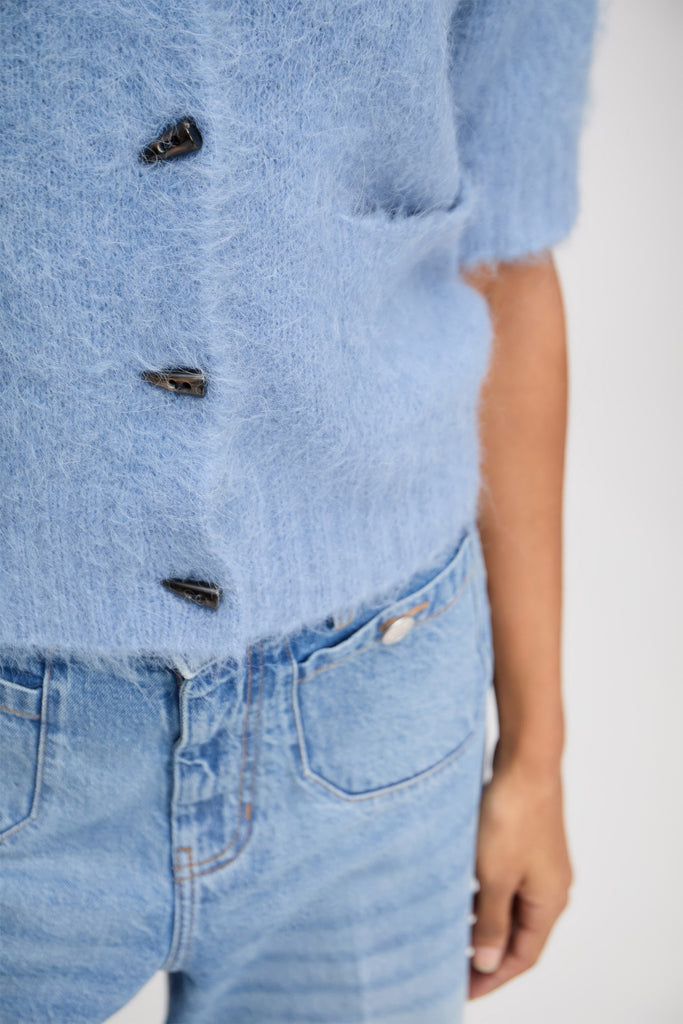 MUNTHE Locca Cardigan - Blue
