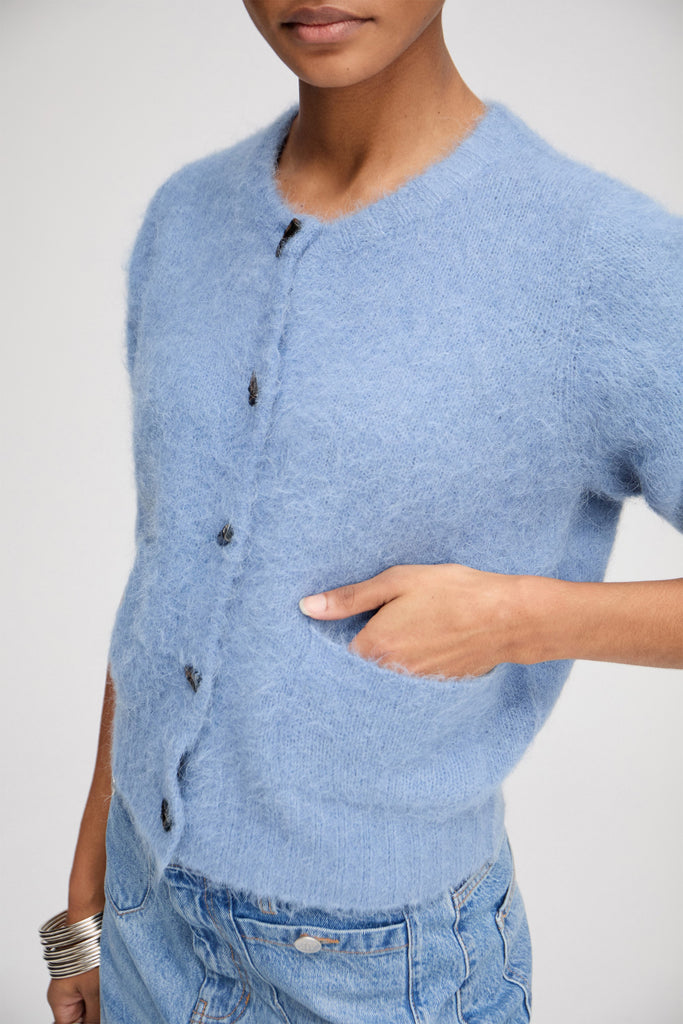 MUNTHE Locca Cardigan - Blue