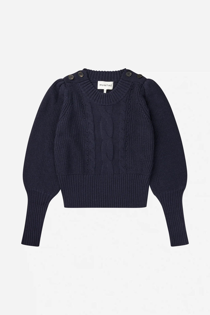 MUNTHE Lysta Knit - Navy