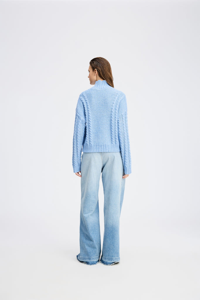 MUNTHE Logan Jumper - Blue