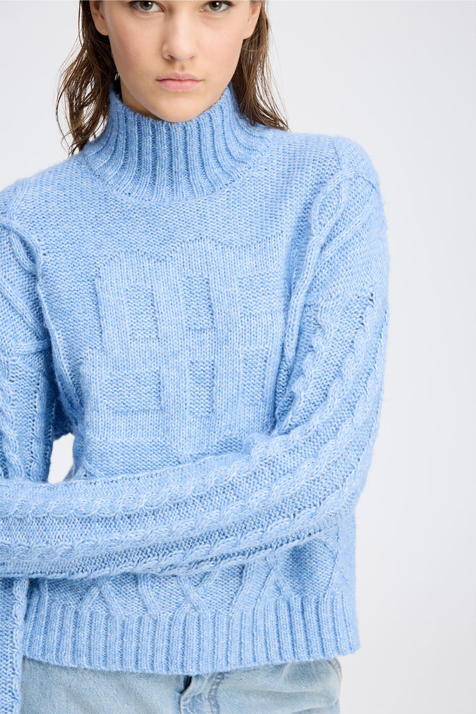 MUNTHE Logan Jumper - Blue