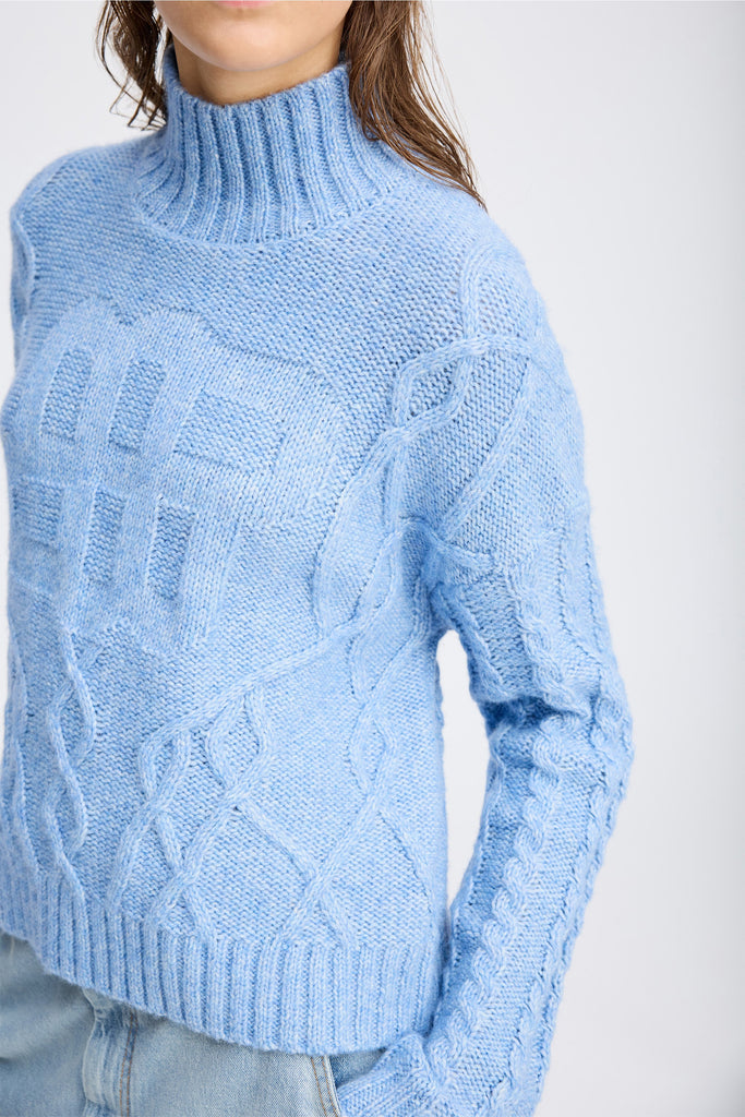 MUNTHE Logan Jumper - Blue