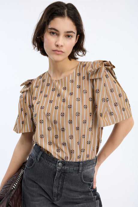 MUNTHE Vapouri Blouse - Nature