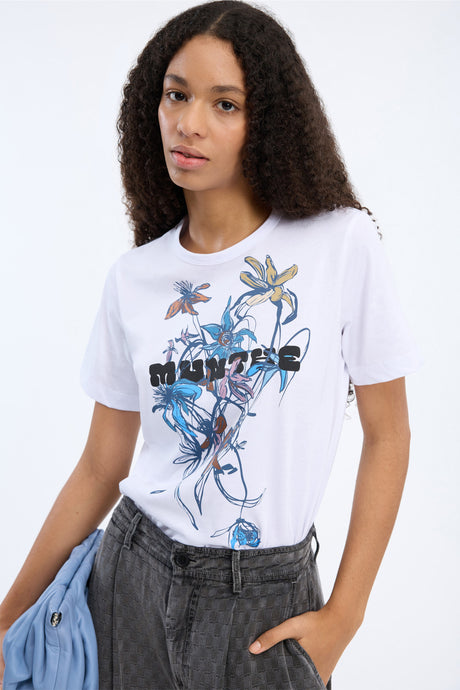 MUNTHE Vuranus T Shirt - Mix Blue