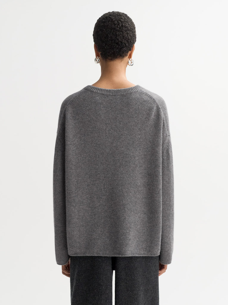 SOFT GOAT Relaxed fit Crewneck - Grey