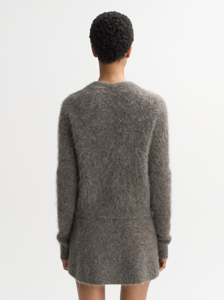 SOFT GOAT Alpaca Cardigan - Wood