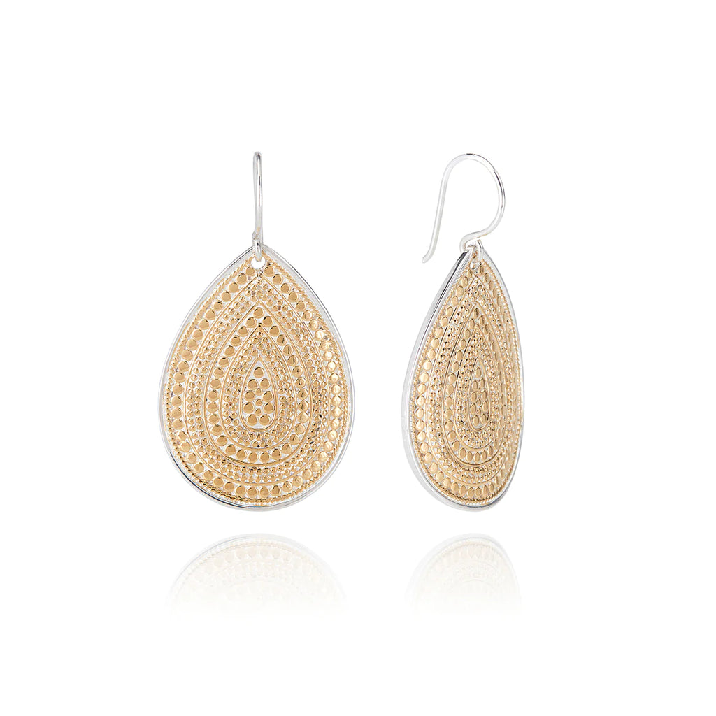 Anna Beck Classic Large Beaded Teardrop Earrings