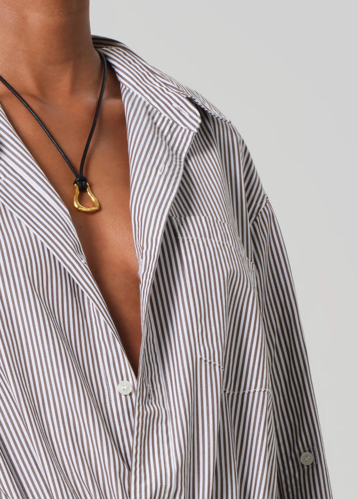 Citizens of Humanity Kayla Shirt - Desert Stripe