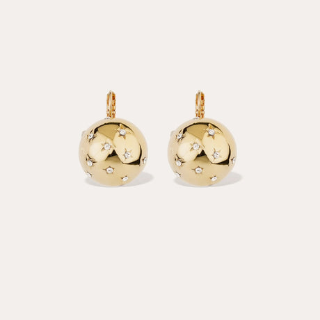 Gas Bijoux Large Gold Comtte Earrings