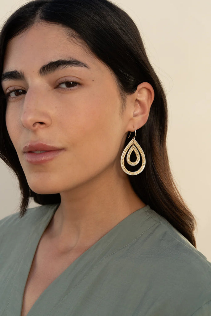 Anna Beck Open Teardrop Earrings