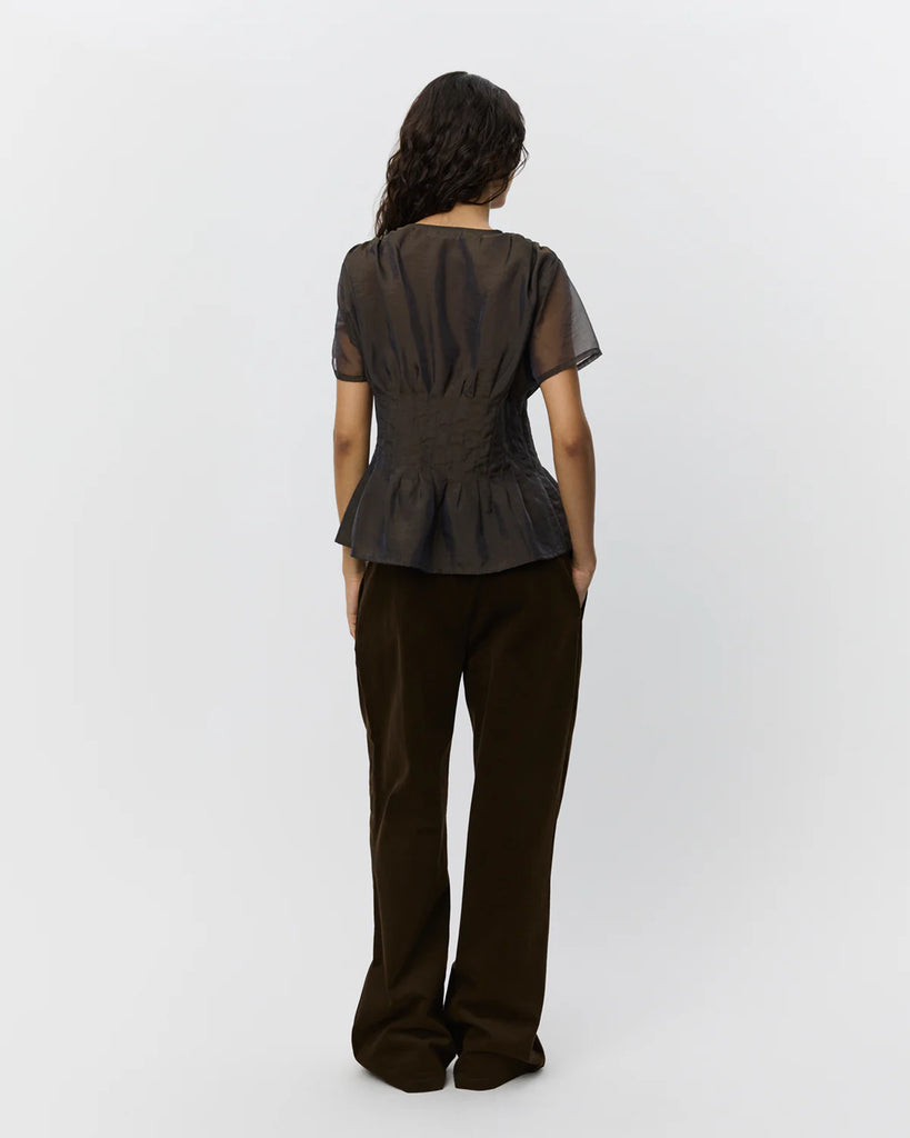 SOFIE SCHNOOR CENIASW SHIRT - Dark Brown