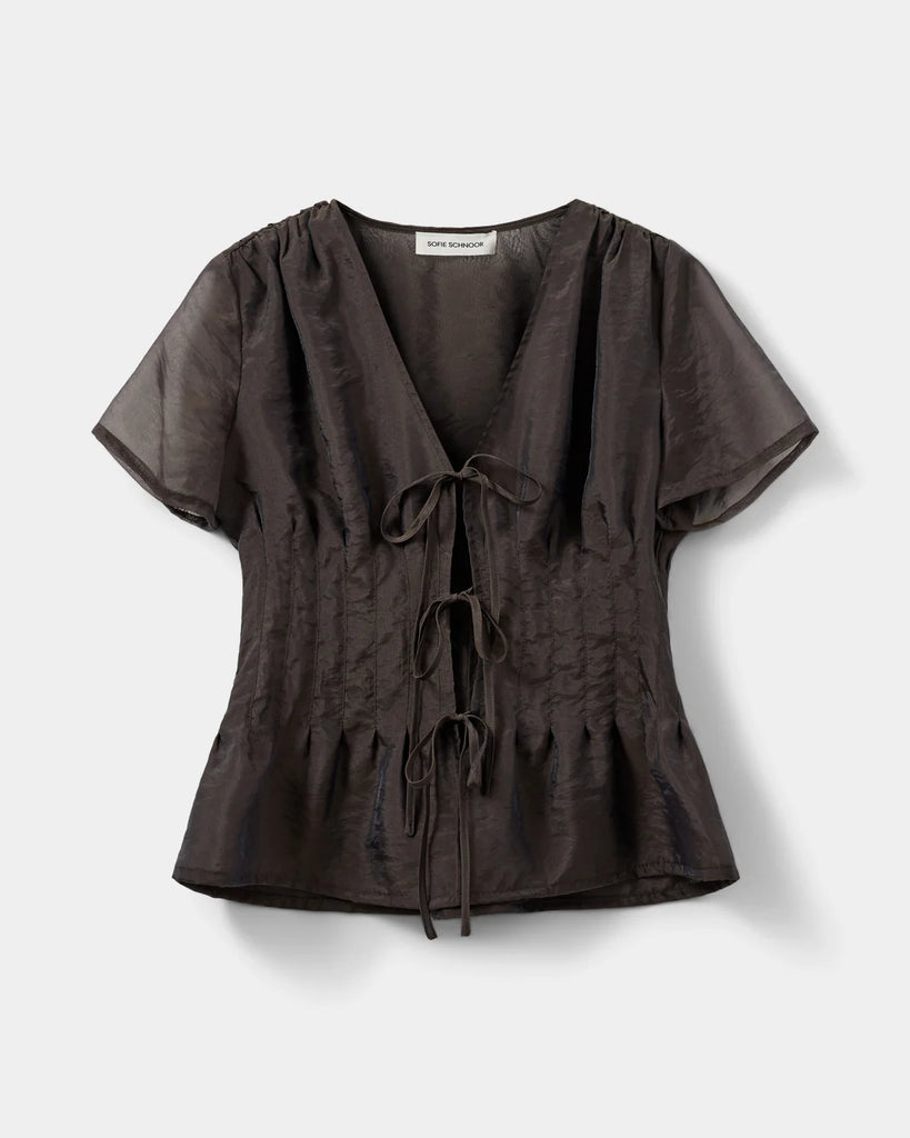 SOFIE SCHNOOR CENIASW SHIRT - Dark Brown