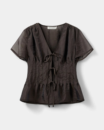 SOFIE SCHNOOR CENIASW SHIRT - Dark Brown