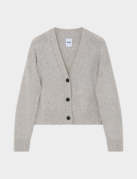 DAY Birger et Mikkelsen Monica Cardigan Soft Lamb - Jetstream