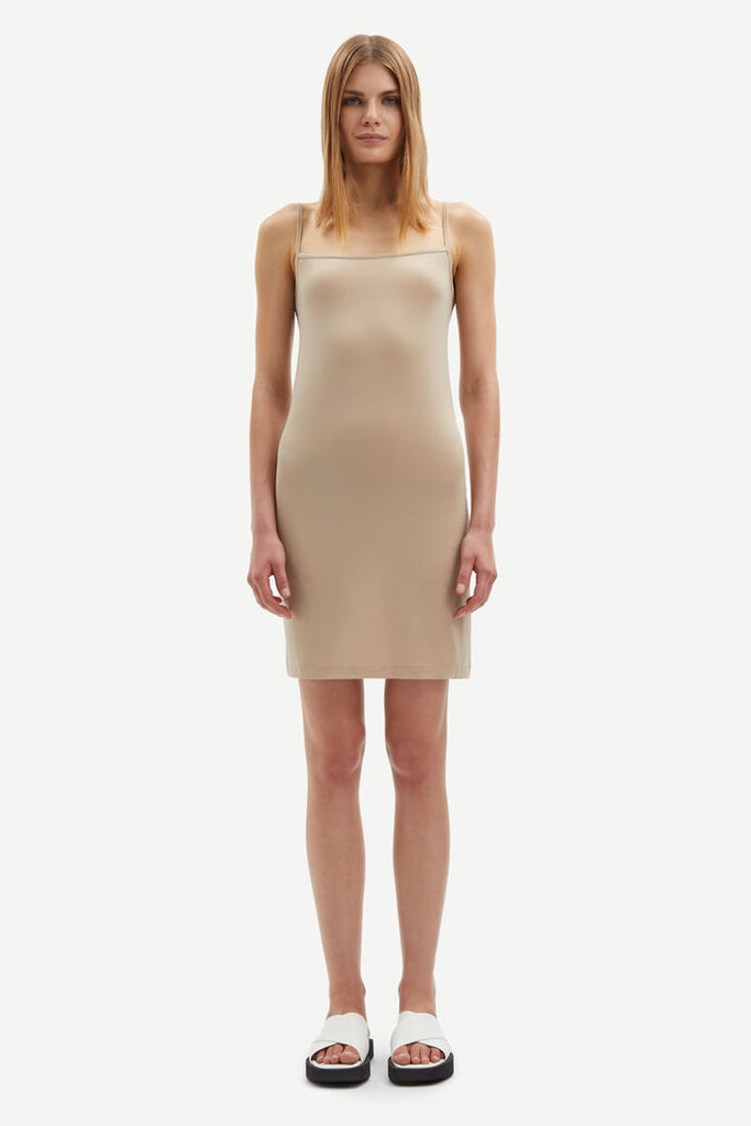 SAMSØE SAMSØE Safaye Slip Dress - Humus