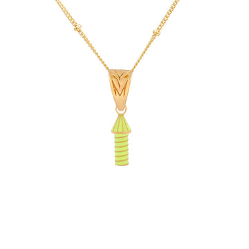 Après Youth Rocket Charm Necklace - Yellow