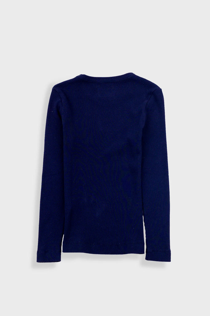 Folk LS Fitted T-shirt - Ink