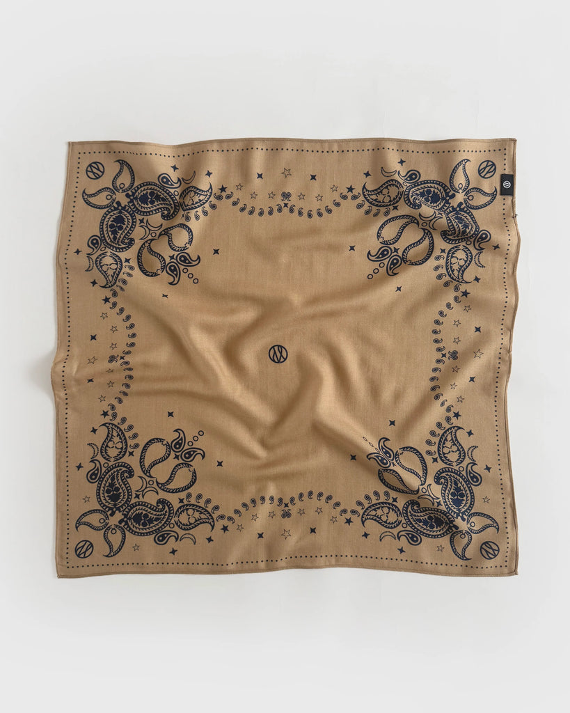 WOOL SCARF, TWO SIDED | CAPPUCCINO | 65 cm