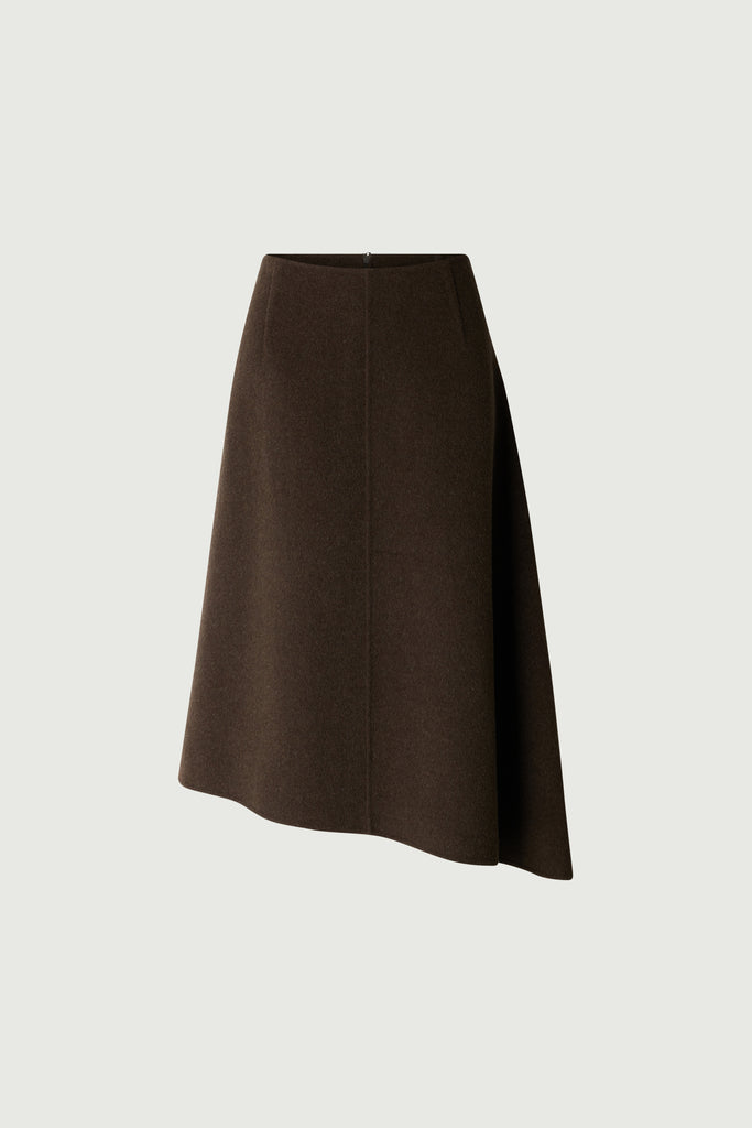 SOEUR GENEVE Skirt - Brown Kaki