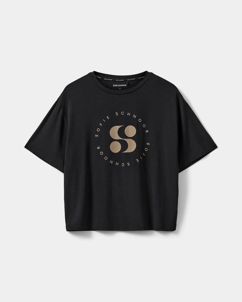SOFIE SCHNOOR MAISW T-SHIRT - Black