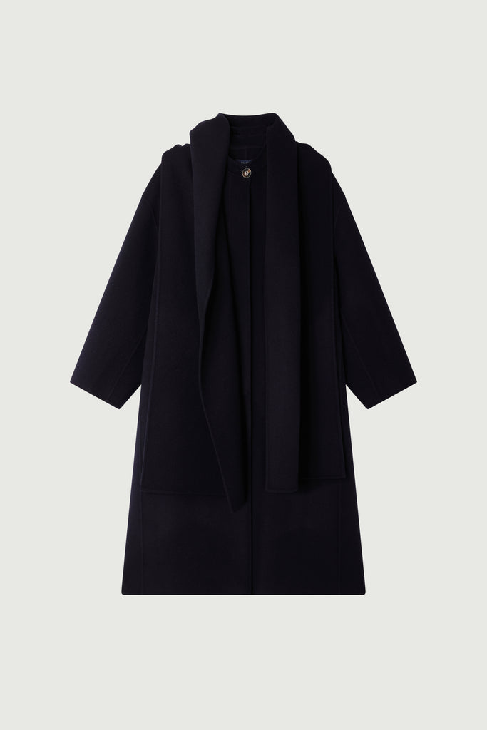 SOEUR FINN Coat - Deep Navy