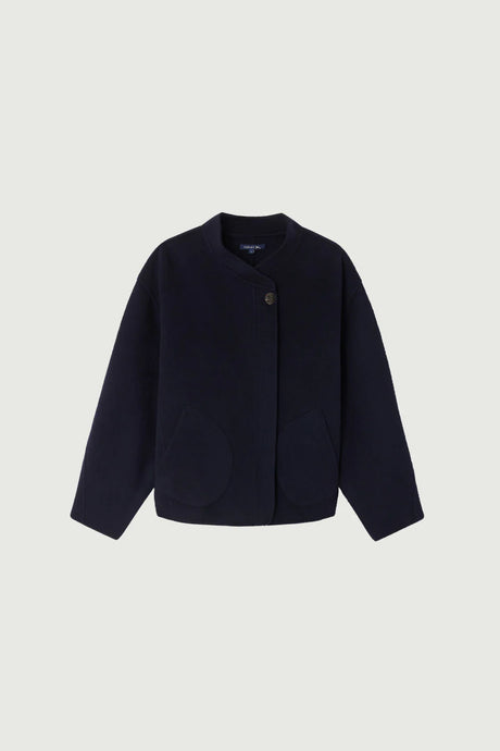 SOEUR WINDSOR Coat - Deep Navy